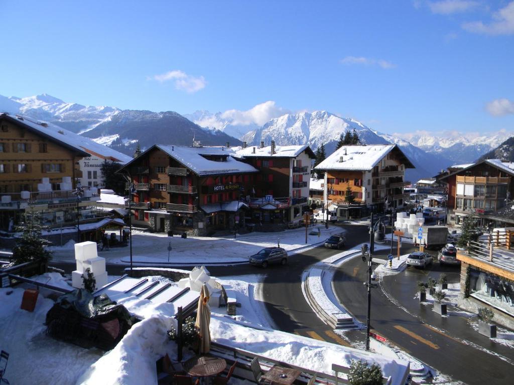 Central Hotel Verbier Bilik gambar